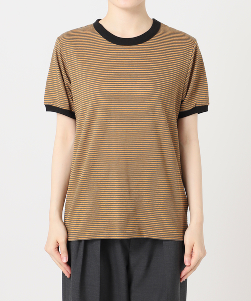 CITYSHOP（シティーショップ）の「[THE MOOD]リンガーTEE2（Tシャツ/カットソー・レディース・チャコールグレー/ブラウン/ブラック・FREE）」の16枚目の写真
