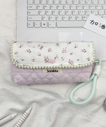 Mignonjour（ミニョンジュール）の「Mignonjour/花柄 ハートペンケース M2813（ペン類）」