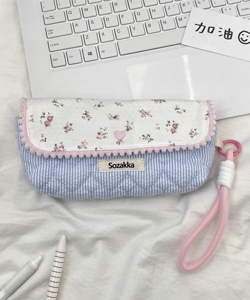 Mignonjour(ミニョンジュール)の「Mignonjour/花柄 ハートペンケース M2813(ペン類・レディース・その他1/その他2/その他3/その他4・FREE)」の4枚目の写真
