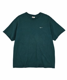 NIKE 90s USA製 ロゴ刺繍 フェードBBキャップ グリーン NIKE 90s USA製 ロゴ刺繍 フェードBBキャップ グリーン「最終