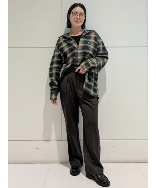GAP(ギャップ)の「オーガニックコットン フランネルシャツ(シャツ/ブラウス・メンズ・ワイン/ブルー系その他/ブラウン系その他/ブラウン/ブラック系その他/ネイビー・S/M/L/XL/XS)」の16枚目の写真