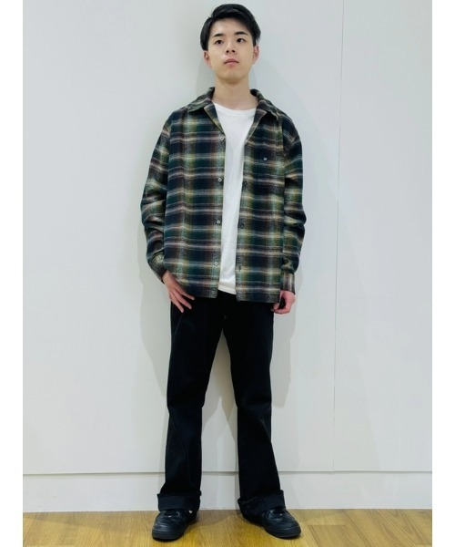 セール】オーガニックコットン フランネルシャツ（シャツ/ブラウス