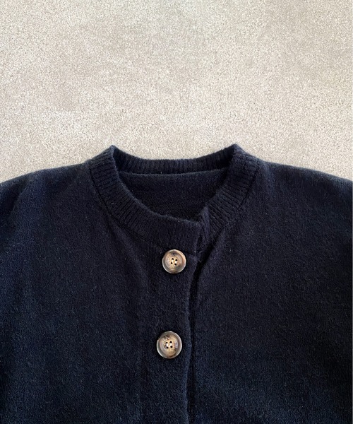 Mejoul（メジュール）の「【セットアップ】カーディガン付きニットキャミワンピース（ワンピース・レディース・ピンク/ブラック・F）」の15枚目の写真