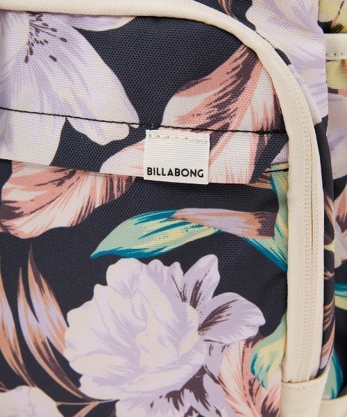 BILLABONG(ビラボン)の「BILLABONG レディース MAIDEN VOYAGE BPK バックパック/リュック 【2025年春夏モデル】/ビラボン総柄バックパック・リュック(バックパック/リュック・レディース・ブラック/マルチ/グリーン系その他・FREE)」の6枚目の写真