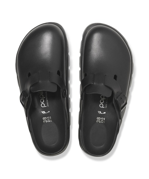 BIRKENSTOCK（ビルケンシュトック）の「【公式】ビルケンシュトック Boston Chunky/ボストン チャンキー ナチュラルレザー（サンダル・レディース・ブラック・22.5cm【ナロー幅】/23cm【ナロー幅】/25cm【ナロー幅】/24.5cm【ナロー幅】/24cm【ナロー幅】）」の5枚目の写真