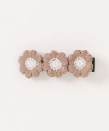 bibmilk(ru~N)BIBMILK 3-FLOWER CLIP 4.5cm(ob^/wANbv)