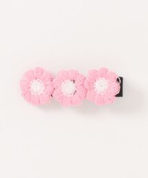 bibmilk(ru~N)BIBMILK 3-FLOWER CLIP 4.5cm(ob^/wANbv)