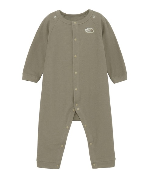ザ ノース フェイス THE NORTH FACE B L/S Rompers 2P Bib ベビー