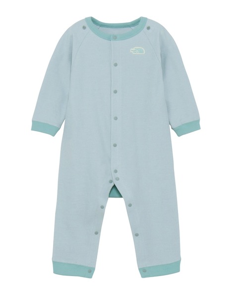 ザ ノース フェイス THE NORTH FACE B L/S Rompers 2P Bib ベビー