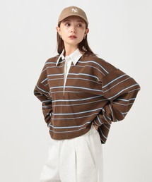 お値下げ⭐️GREYSON ボーダー　ストライプ　ポロシャツ Mサイズ お値下げ⭐️GREYSON ボーダー ストライプ ポロシャツ Mサイズ