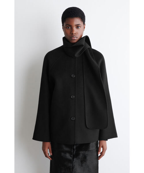 ダブルフェイスウールスカーフジャケット（その他アウター）｜COS