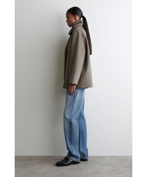 セール】ダブルフェイスウールスカーフジャケット（その他アウター