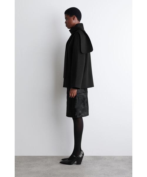 【美品】COS パワーショルダーウールジャケット　38 ダブルフェイスウールジャケット（その他アウター）｜COS（コス）の