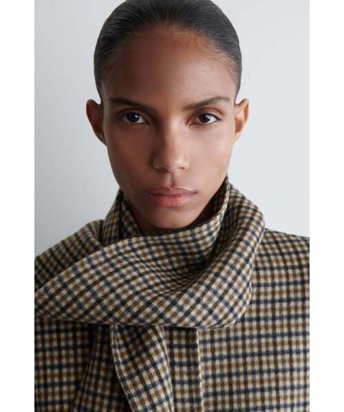 ダブルフェイスウールスカーフジャケット（その他アウター）｜COS