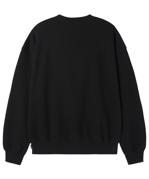 OY(オーワイ)の「『OY/オーワイ』STITCHED DOLLY CREWNECK/ステッチオードリー クルーネック(スウェット・レディース・ホワイト/ブラック・L/M)」の14枚目の写真