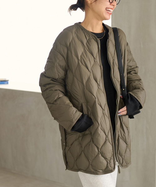 新品同様❤別注 Relume【TAION 体温】 ミリタリーダウンジャケット 追加》別注【TAION / タイオン】*RELUME ミリタリーダウン