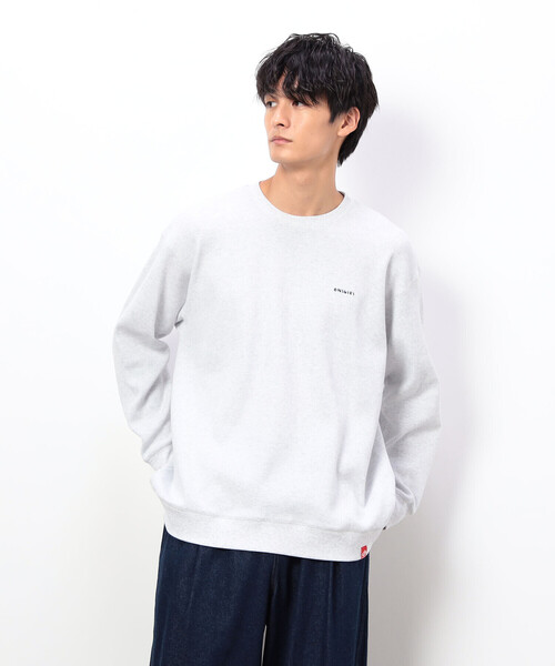 ONIGIRI(オニギリ)の「ワッフルプルオーバー(Tシャツ/カットソー・レディース・ネイビー/ライトグレー・FREE)」の22枚目の写真