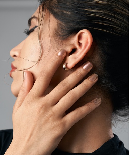 Jewel closet by L&Co.(ジュエルクローゼットバイエルアンドコー)の「プラチナ/K18/K18ピンクゴールド ピアス(ピアス(両耳用)・レディース・シルバー系1/シルバー系2・FREE)」の11枚目の写真