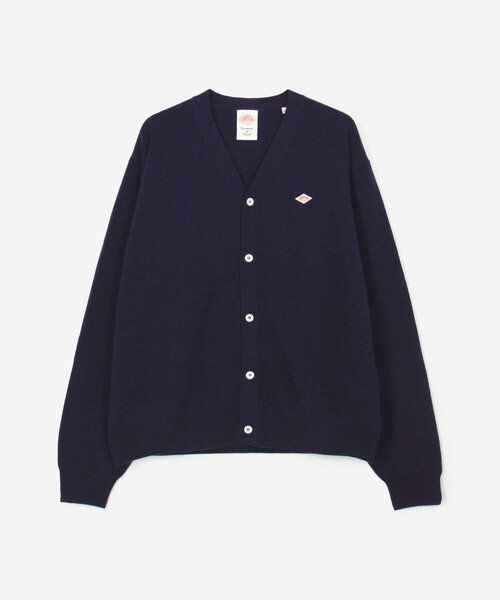 DANTON | ラムウール Vネックニットカーディガン MEN（カーディガン