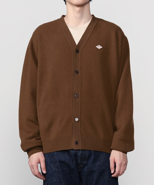 DANTON | ラムウール Vネックニットカーディガン MEN（カーディガン