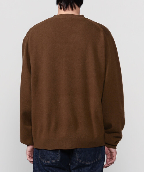 DANTON | ラムウール Vネックニットカーディガン MEN（カーディガン