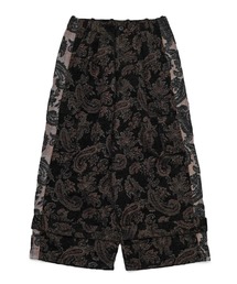 my beautiful landlet（マイビューティフルランドレット）の「【my beautiful landlet】 JACQUARD WIDE CARGO PANTS（カーゴパンツ）」
