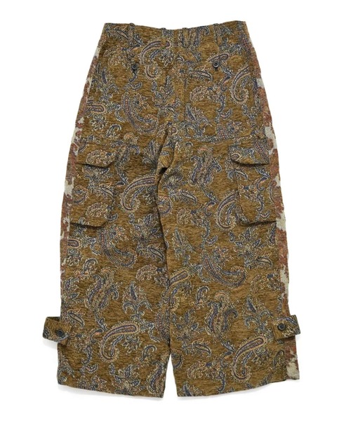 my beautiful landlet(マイビューティフルランドレット)の「【my beautiful landlet】 JACQUARD WIDE CARGO PANTS(カーゴパンツ・メンズ・ベージュ/ネイビー/ブラック・1/0)」の16枚目の写真