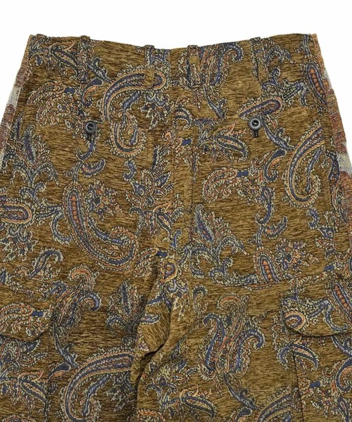 my beautiful landlet(マイビューティフルランドレット)の「【my beautiful landlet】 JACQUARD WIDE CARGO PANTS(カーゴパンツ・メンズ・ベージュ/ネイビー/ブラック・1/0)」の20枚目の写真