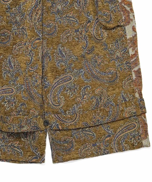 my beautiful landlet(マイビューティフルランドレット)の「【my beautiful landlet】 JACQUARD WIDE CARGO PANTS(カーゴパンツ・メンズ・ベージュ/ネイビー/ブラック・1/0)」の22枚目の写真
