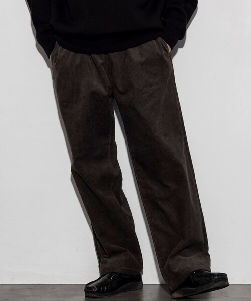 RED KAP（レッドキャップ）の「RED KAP/レッドキャップ 別注 SMU WIDE CORDUROY CHEF PANTS/コーデュロイ/リラックスフィット（その他パンツ・メンズ・ブラウン/ブラック/チャコールグレー/オリーブ/アイボリー・SMALL/MEDIUM/LARGE）」の3枚目の写真