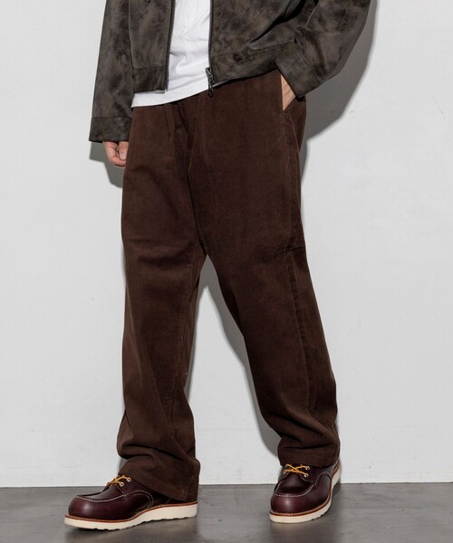 RED KAP（レッドキャップ）の「RED KAP/レッドキャップ 別注 SMU WIDE CORDUROY CHEF PANTS/コーデュロイ/リラックスフィット（その他パンツ・メンズ・ブラウン/ブラック/チャコールグレー/オリーブ/アイボリー・SMALL/MEDIUM/LARGE）」の21枚目の写真