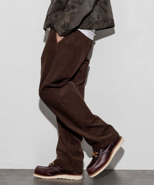 RED KAP（レッドキャップ）の「RED KAP/レッドキャップ 別注 SMU WIDE CORDUROY CHEF PANTS/コーデュロイ/リラックスフィット（その他パンツ・メンズ・ブラウン/ブラック/チャコールグレー/オリーブ/アイボリー・SMALL/MEDIUM/LARGE）」の22枚目の写真