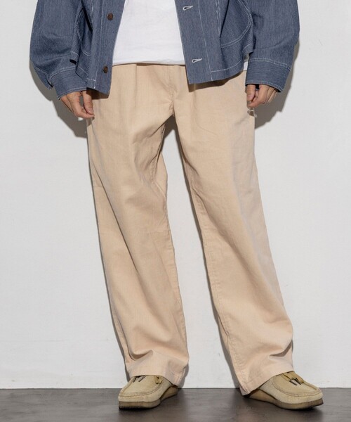 RED KAP（レッドキャップ）の「RED KAP/レッドキャップ 別注 SMU WIDE CORDUROY CHEF PANTS/コーデュロイ/リラックスフィット（その他パンツ・メンズ・ブラウン/ブラック/チャコールグレー/オリーブ/アイボリー・SMALL/MEDIUM/LARGE）」の12枚目の写真
