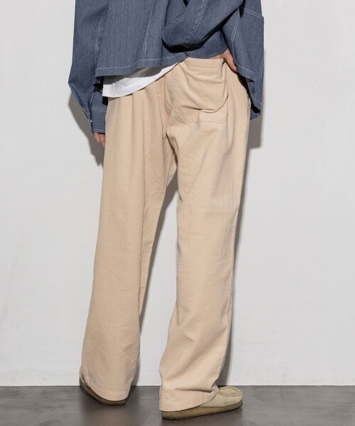 RED KAP（レッドキャップ）の「RED KAP/レッドキャップ 別注 SMU WIDE CORDUROY CHEF PANTS/コーデュロイ/リラックスフィット（その他パンツ・メンズ・ブラウン/ブラック/チャコールグレー/オリーブ/アイボリー・SMALL/MEDIUM/LARGE）」の6枚目の写真