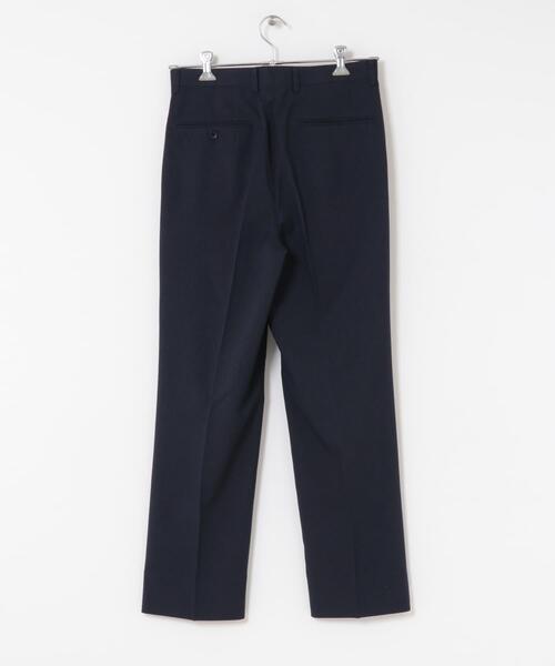 URBAN RESEARCH DOORS（アーバンリサーチドアーズ）の「LIFE STYLE TAILOR　ピンヘッドツイルストレッチ2タックパンツ（スーツパンツ・メンズ・ネイビー/チャコールグレー・SMALL/MEDIUM/LARGE/X-LARGE）」の12枚目の写真