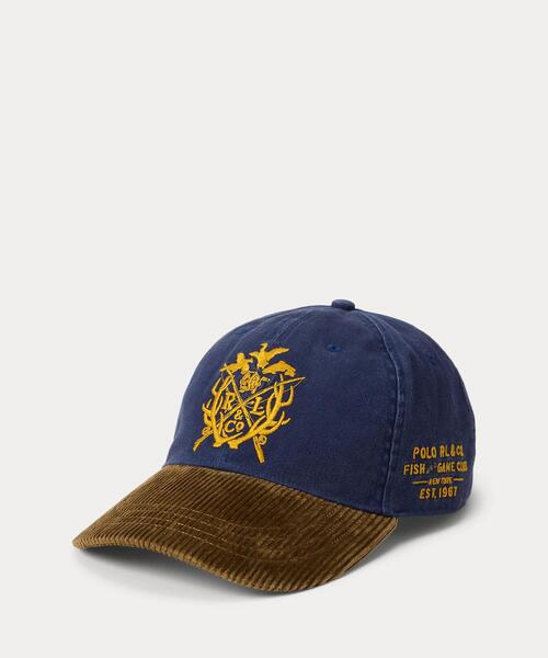 クレスト コーデュロイビル ツイル ボール キャップ（キャップ