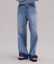 ENOF イナフ　expandable denim pants デニム　Lサイズ ENOF（イナフ）の「expandable denim pants（デニムパンツ