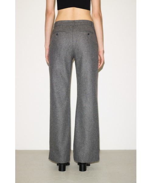 THROW by SLY(スローバイスライ)の「THROW SHADOW STRIPE L/W PT シャドーストライプ ローウエスト パンツ 秋服 冬服(スラックス・レディース・杢グレー/ブラック系その他2・0/1)」の11枚目の写真