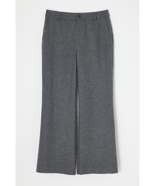 THROW by SLY(スローバイスライ)の「THROW SHADOW STRIPE L/W PT シャドーストライプ ローウエスト パンツ 秋服 冬服(スラックス・レディース・杢グレー/ブラック系その他2・0/1)」の3枚目の写真