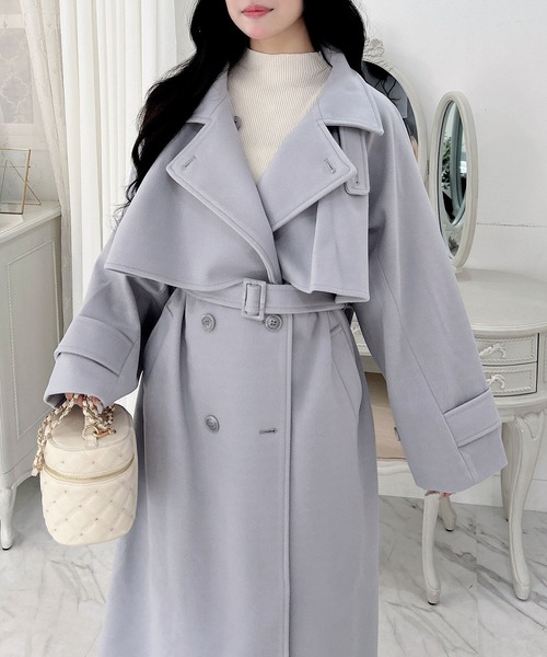 セール】【WEB限定】2Wayカラーロングコート（その他アウター）｜INGNI