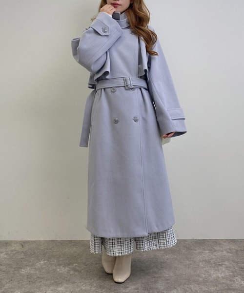 セール】【WEB限定】2Wayカラーロングコート（その他アウター）｜INGNI