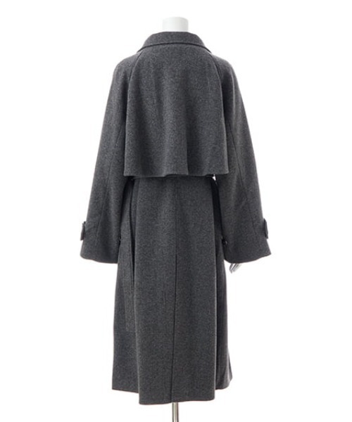 FRENCH VINTAGE incognito グレー ロングコート VINTAGE ARTIFICIAL LEATHER LONG COAT | SENSE 16_ | STORE | THINGS