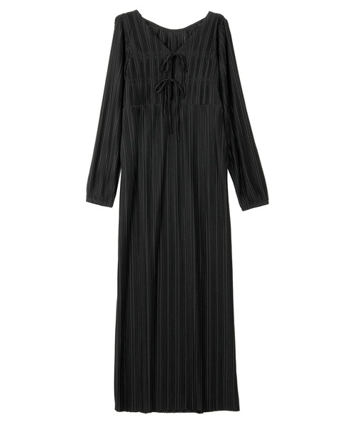 yuiさんコラボ ]前後2way長袖プリーツワンピース（ワンピース）｜KOBE