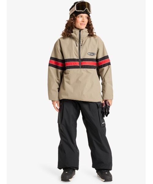 Quiksilver(クイックシルバー)の「SNOW DOWN CARGO PT/クイックシルバースキースノーボードパンツ(その他パンツ・メンズ・ブラック/ベージュ/ベージュ系その他・MEDIUM/LARGE/X-LARGE/SMALL)」の6枚目の写真