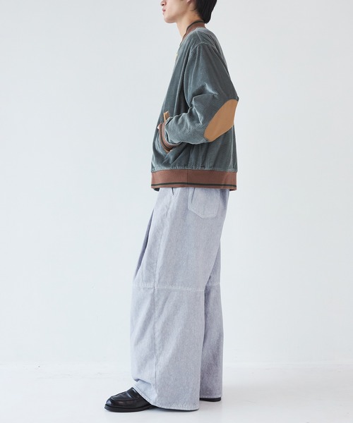 SHINYAKOZUKA（シンヤコヅカ）の「【SHINYAKOZUKA/シンヤコズカ】CITY BAGGY ISSUE7（デニムパンツ・メンズ・ホワイト・S/M/L）」の10枚目の写真