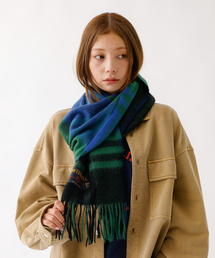 TWEED MILL(cC[h~)́yTWEEDMILL / cC[h~zLambswool Scarf  / E[}t[(}t[)