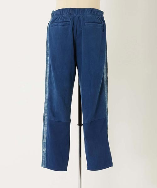 HOLLYWOOD RANCH MARKET(ハリウッドランチマーケット)の「JAPAN DORAKU REWORK テンネンホンアイ スウェット トラックパンツ(スウェットパンツ・メンズ・インディゴブルー・L/XL/M)」の7枚目の写真