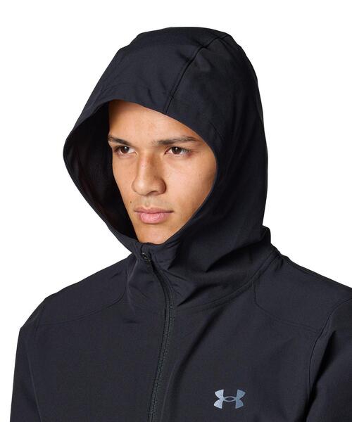 セール】UAブラッシュドウーブン リフレクト ジャケット（トレーニング