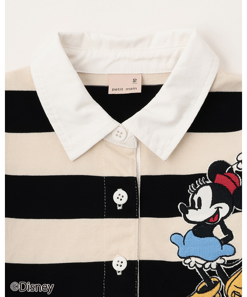 petit main（プティマイン）の「【Disney】【リンク】ラガー長袖ワンピース（ワンピース・キッズ・ラベンダー/ブラック・120cm/110cm/100cm/90cm/80ｃｍ/130cm）」の8枚目の写真