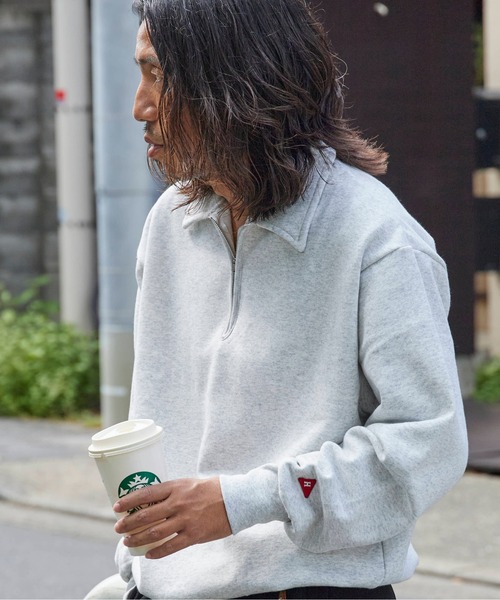 Healthknit/ヘルスニット Classic Sweat Collared Half Zip